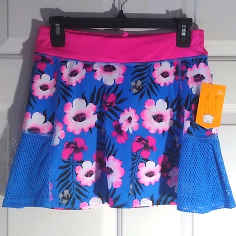 💙 Avia floral sports skort